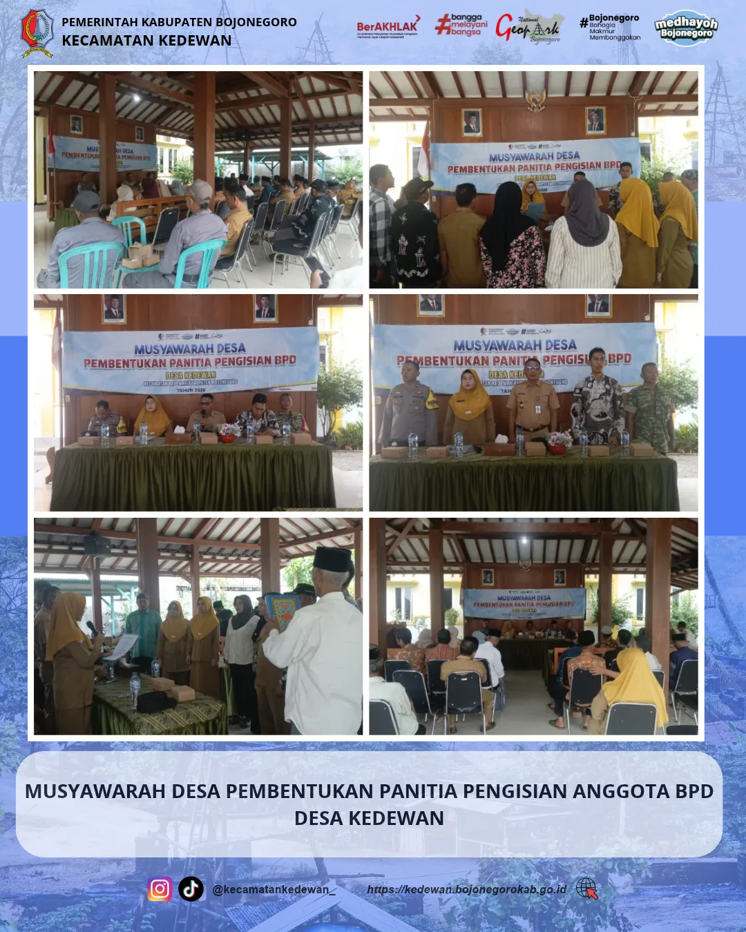 MUSDES PEMBENTUKAN PANITIA PENGISIAN ANGGOTA BPD DESA KEDEWAN