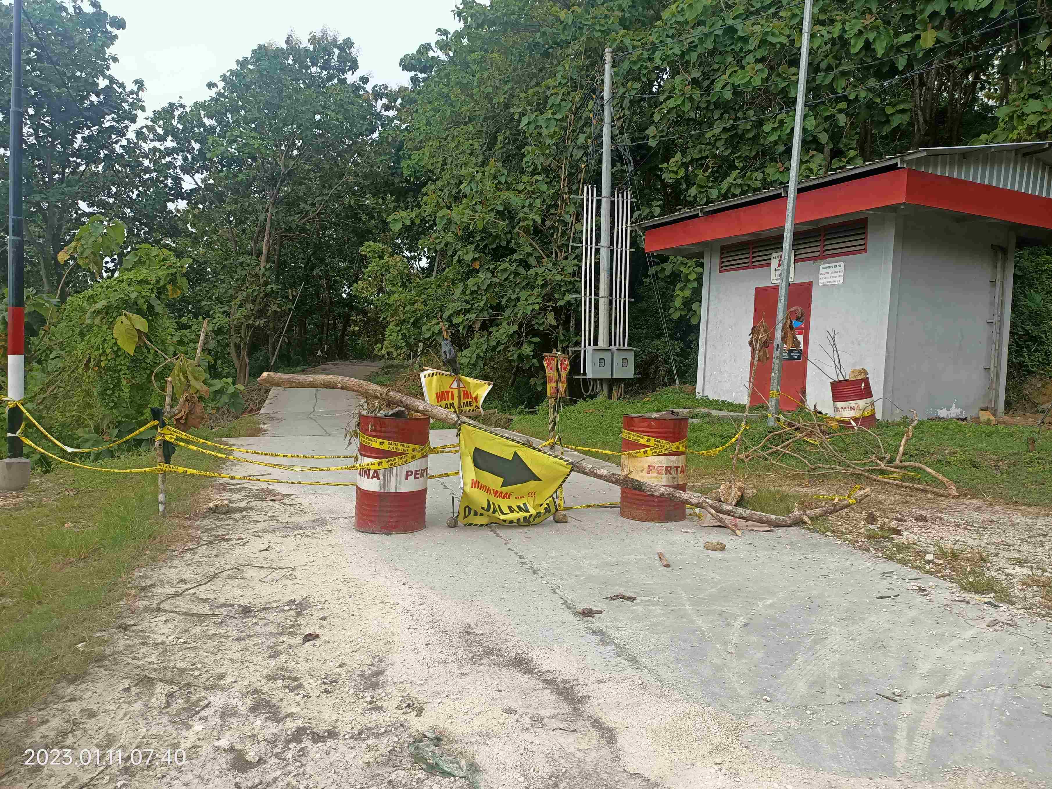 Longsor di Jalan yang Indah, Patuhi Rambu, Utamakan Keselamatan