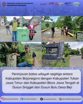 Peninjauan Batas Wilayah Kecamatan Kedewan