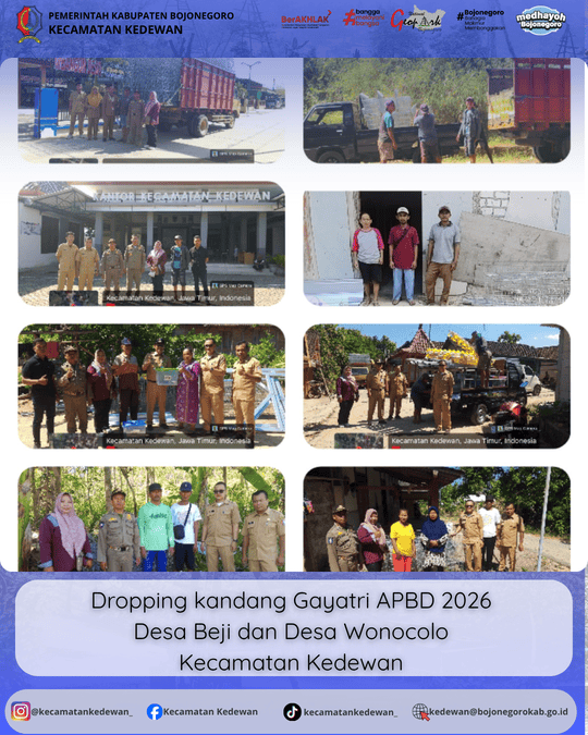 Dropping Kandang Gayatri APBD 2026