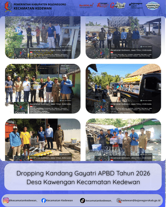 Dropping Kandang GAYATRI APBD Tahun 2026 Desa Kawengan