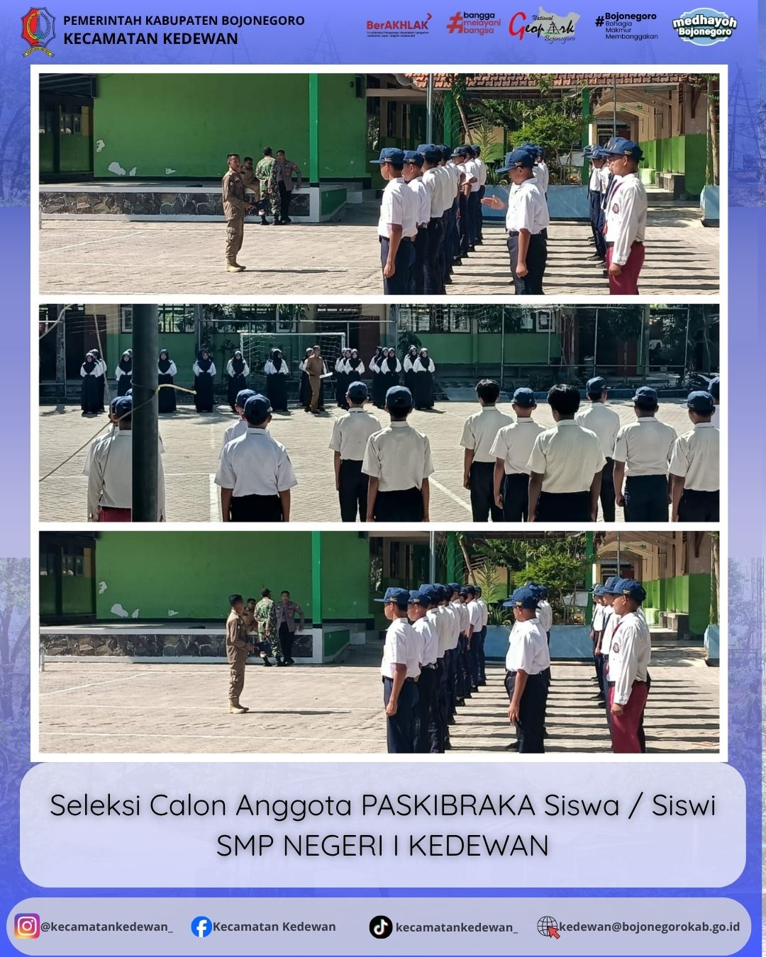 SELEKSI CALON ANGGOTA PASKIBRAKA