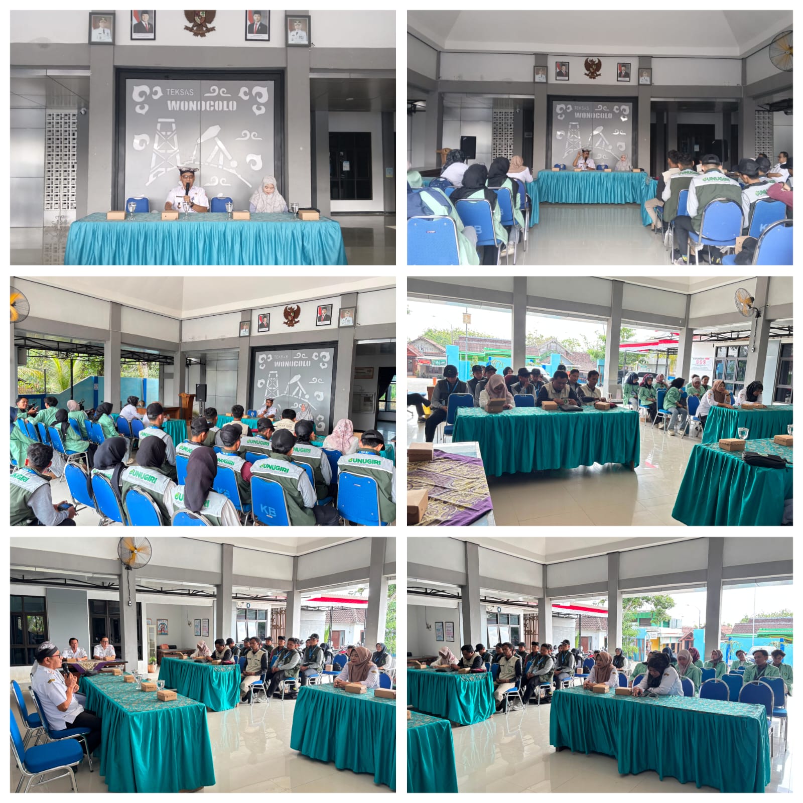 Penerimaan Kuliah Kerja Nyata ( KKN ) dari UNUGIRI Bojonegoro
