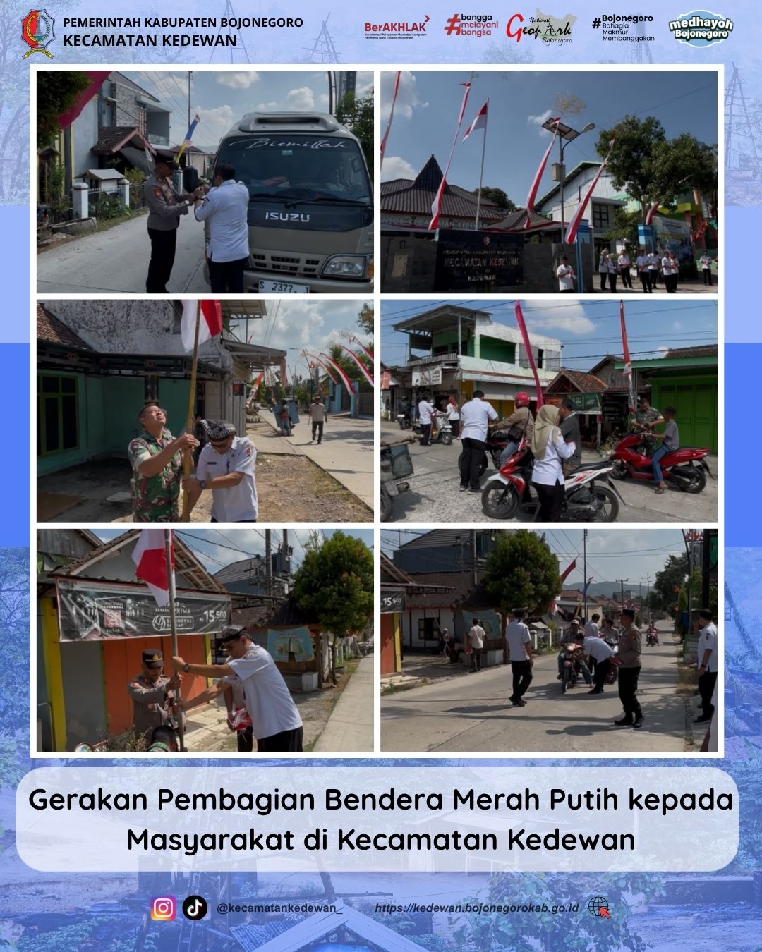 Gerakan Pembagian Bendera Merah Putih