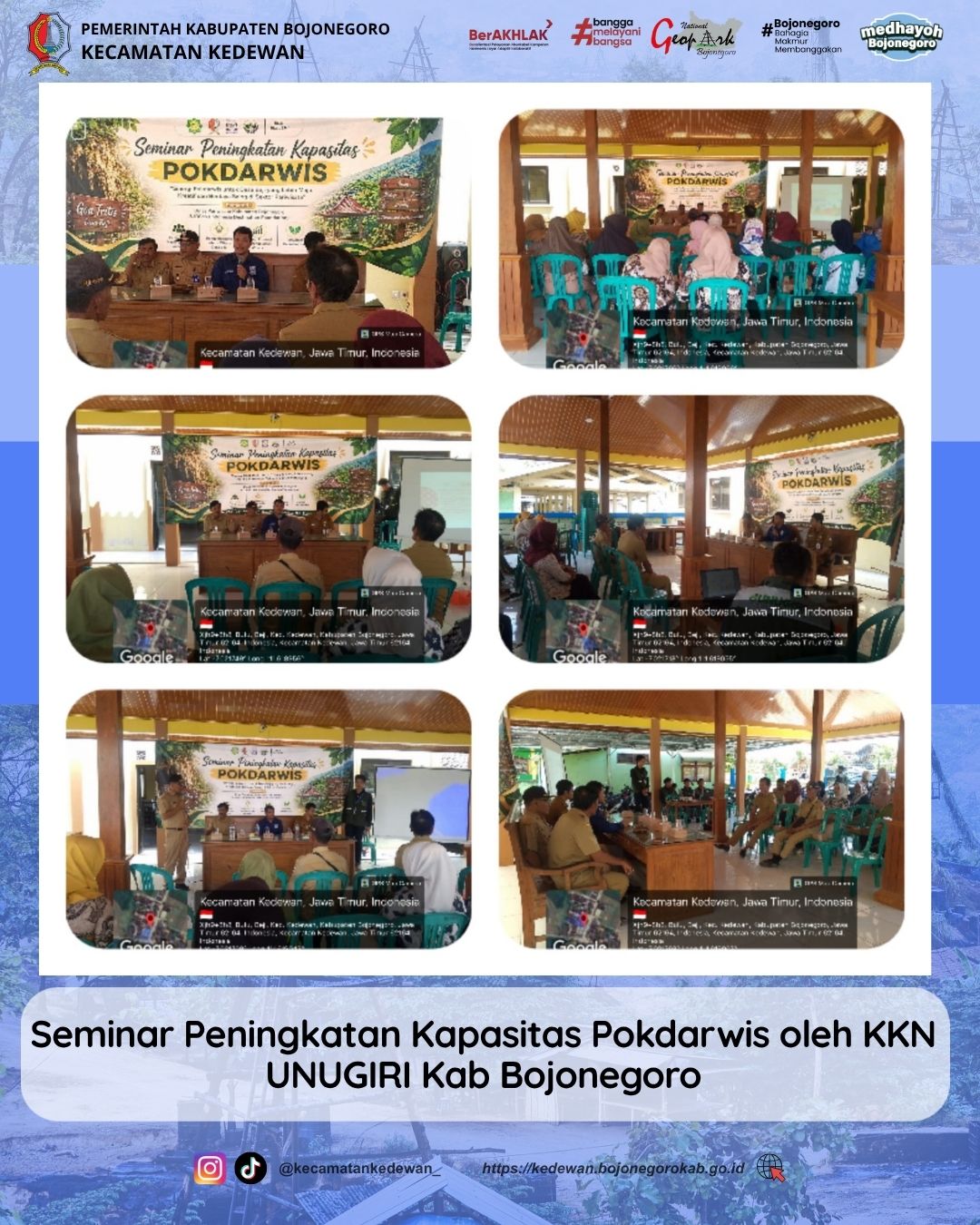 SEMINAR PENINGKATAN KAPASITAS POKDARWIS DESA BEJI