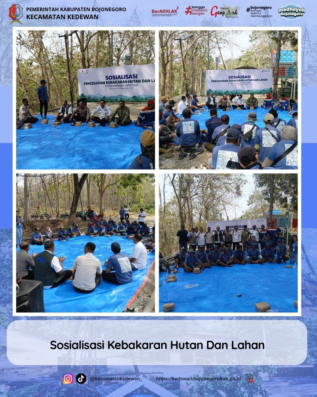 🔥 SOSIALISASI PENCEGAHAN KEBAKARAN HUTAN DAN LAHAN (KARHUTLA) 🌳