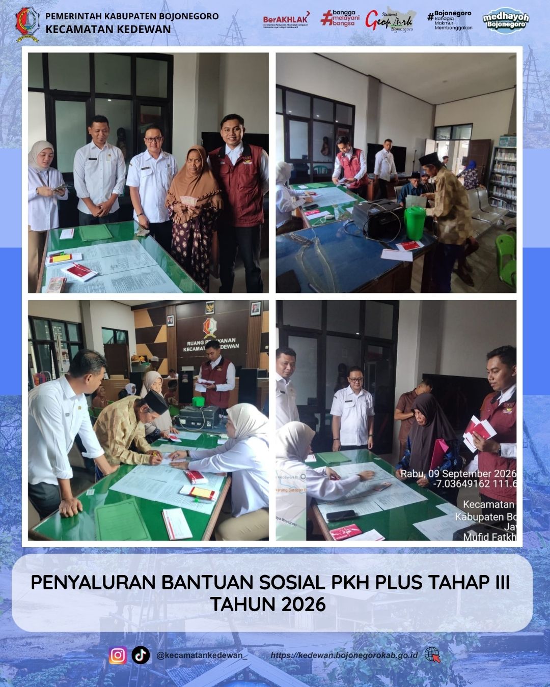 PENYALURAN BANTUAN SOSIAL PKH PLUS TAHAP III TAHUN 2026
