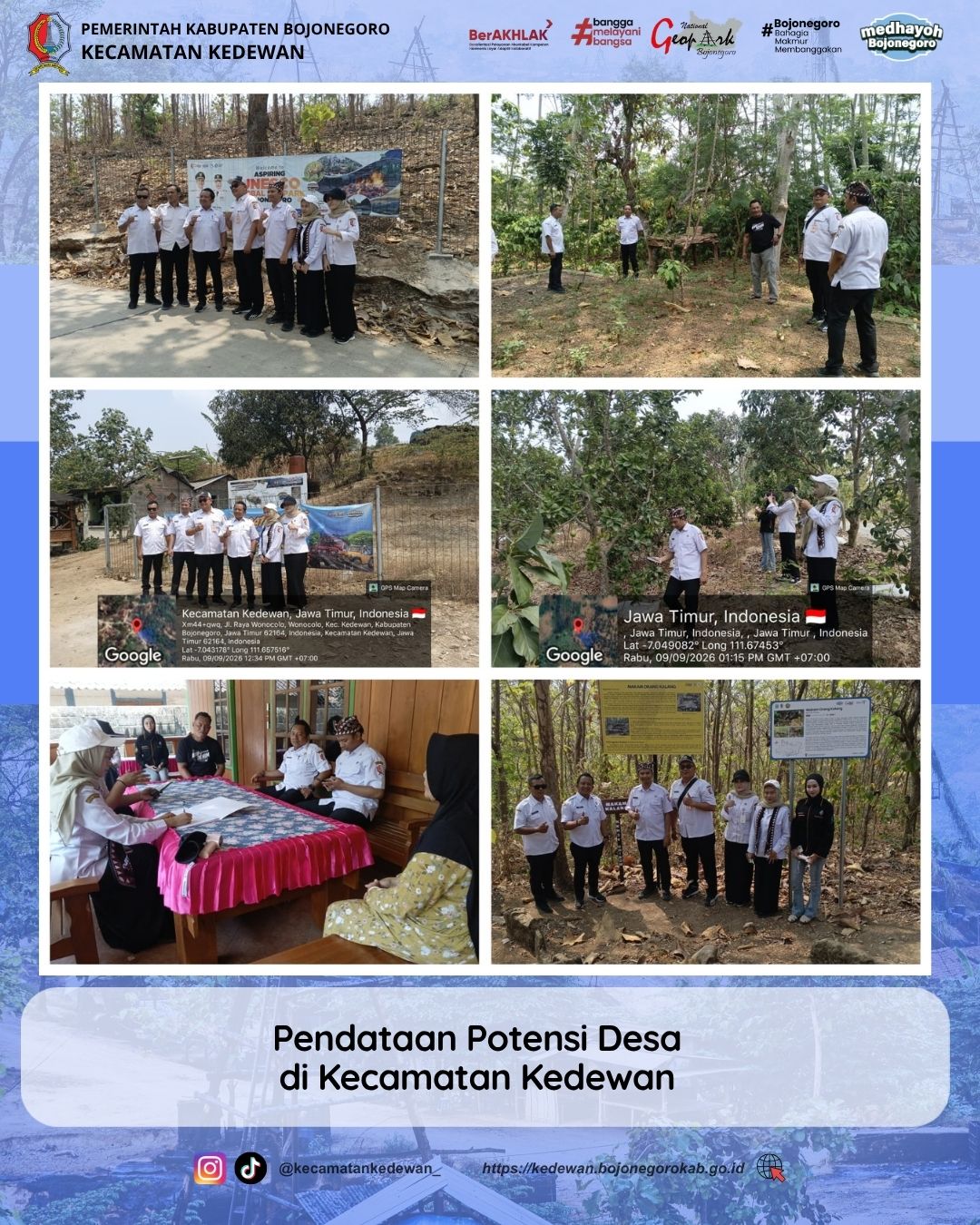 PENDATAAN POTENSI DESA DI KECAMATAN KEDEWAN
