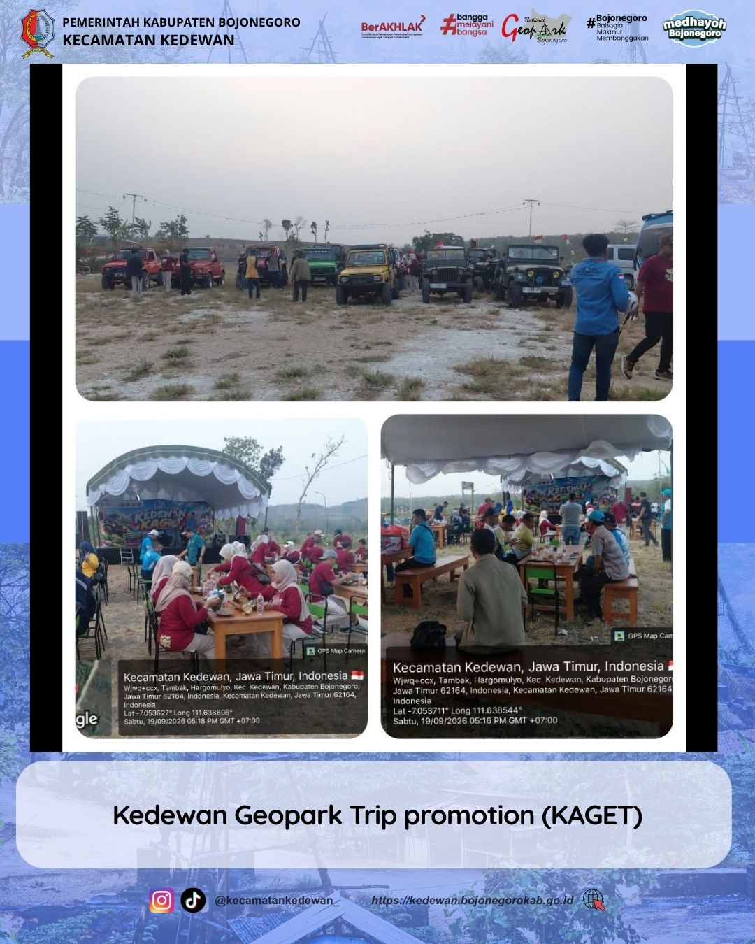 🌿 KAGET – KEDEWAN GEOPARK TRIP PROMOTION 🚙✨