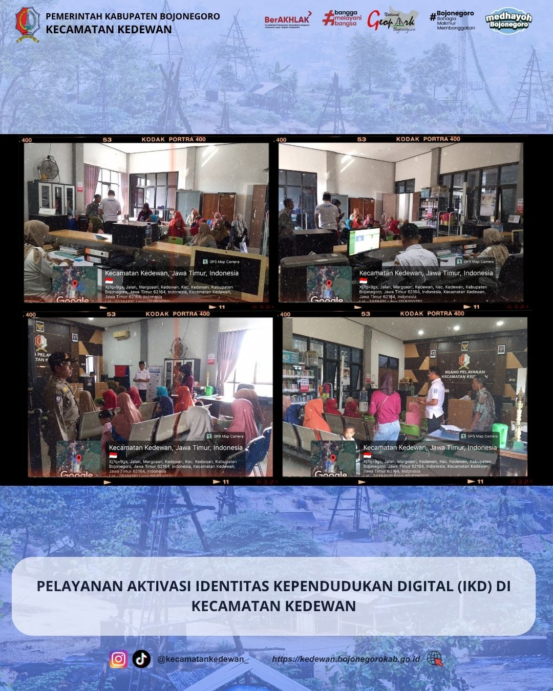 PELAYANAN AKTIVASI IKD DI KECAMATAN KEDEWAN