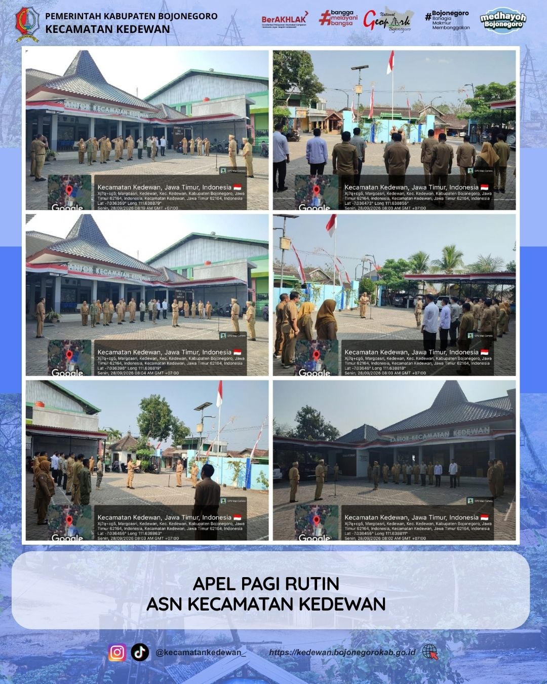 APEL PAGI KARYAWAN/KARYAWATI KECAMATAN KEDEWAN