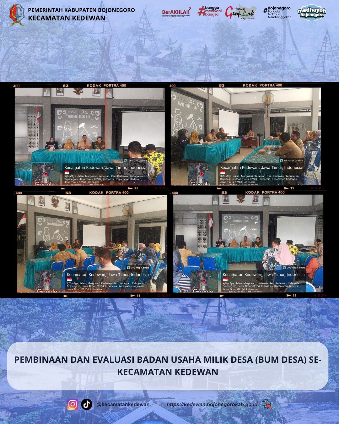 PEMBINAAN DAN EVALUASI BUM DESA SE-KECAMATAN KEDEWAN