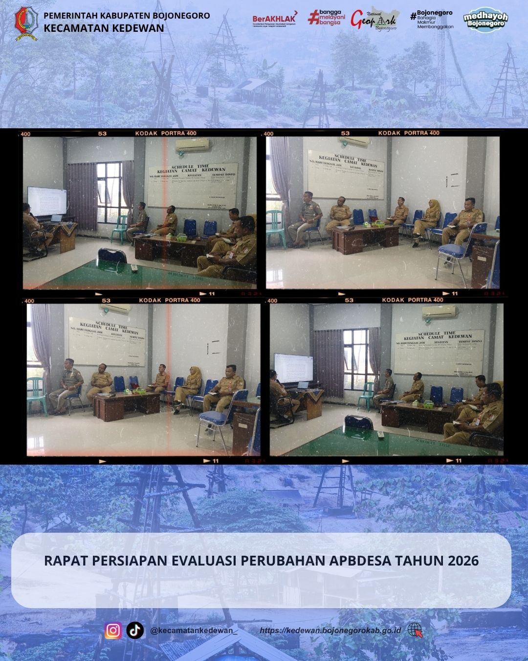 RAPAT PERSIAPAN EVALUASI PERUBAHAN APBDESA TAHUN 2026