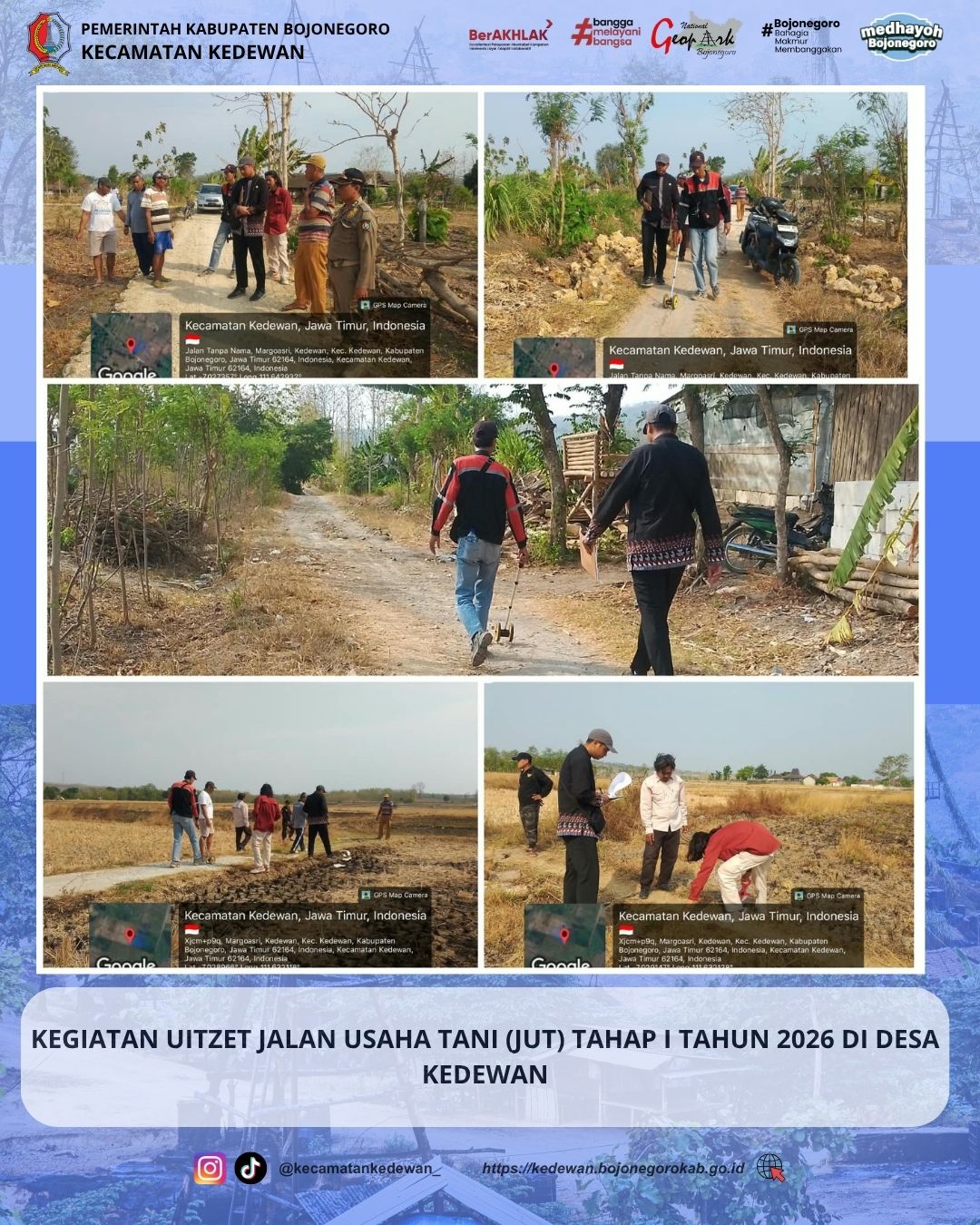 UITZET JALAN USAHA TANI (JUT) TAHAP I