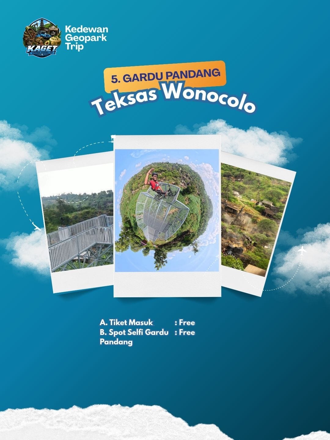 PAKET WISATA KEDEWAN GEOPARK TRIP (KAGET)